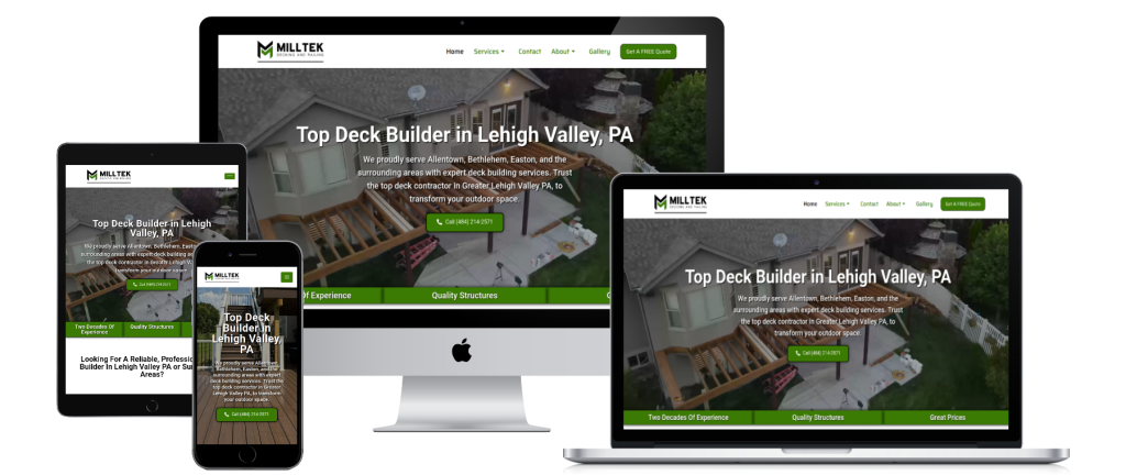 Home Service Website Design 3