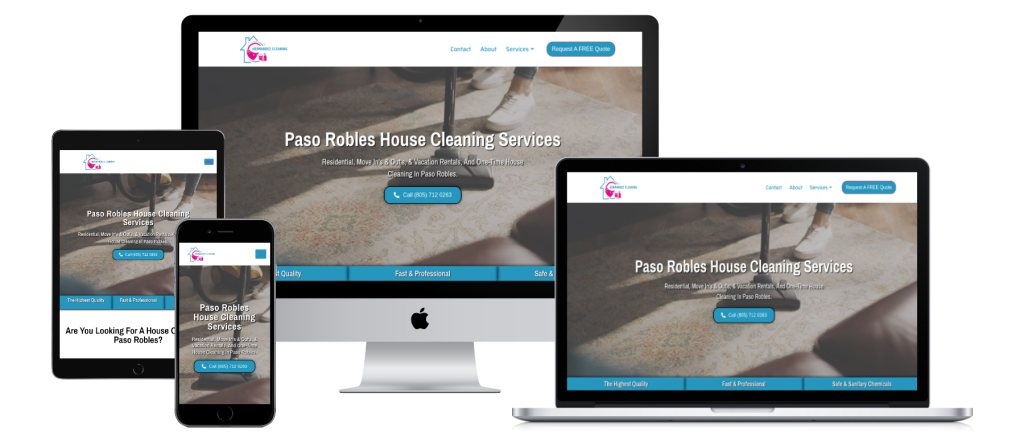 Home Service Website Design 2