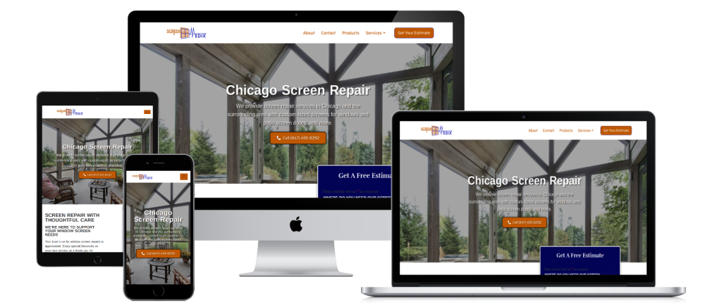 Contractor Website Design 3