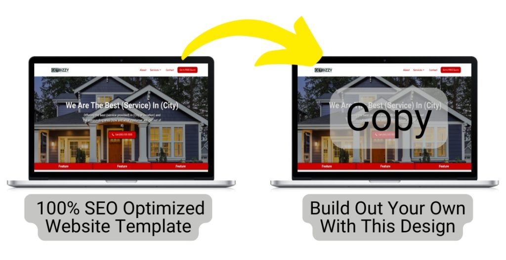 Pre Built SEO optimized WordPress Website