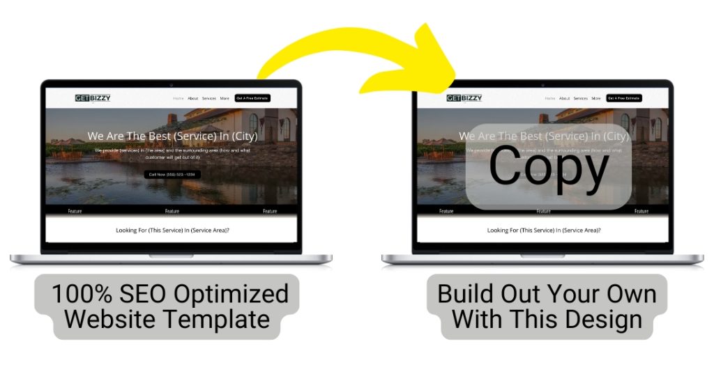 Pre Built SEO optimized WIX Website